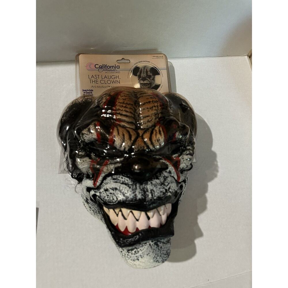 Last Laugh the Clown scary Mask Halloween Adult High end Pads California costume